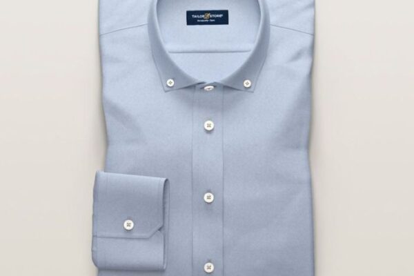 Light blue dress shirt for women