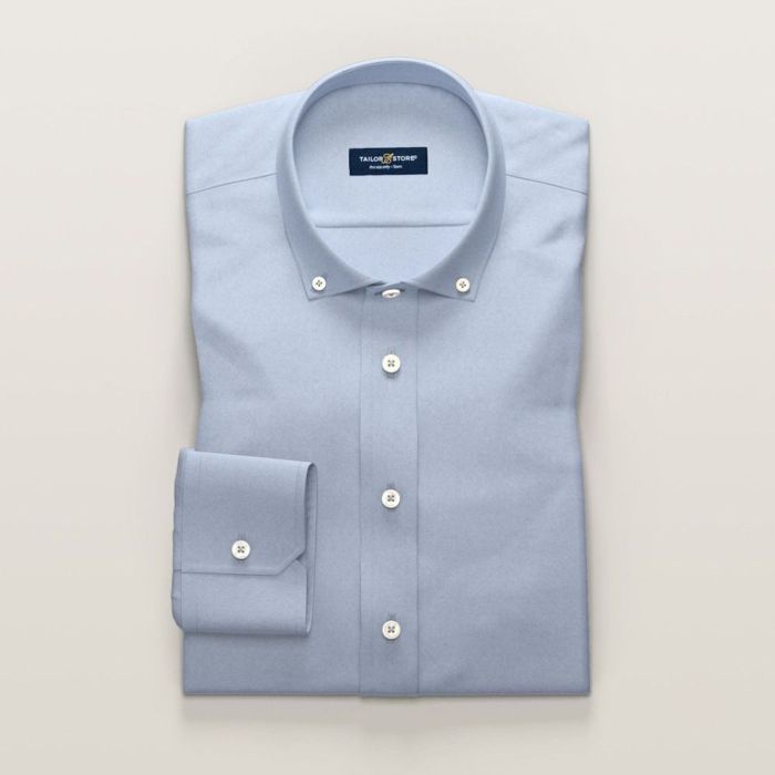 Light blue dress shirt for women