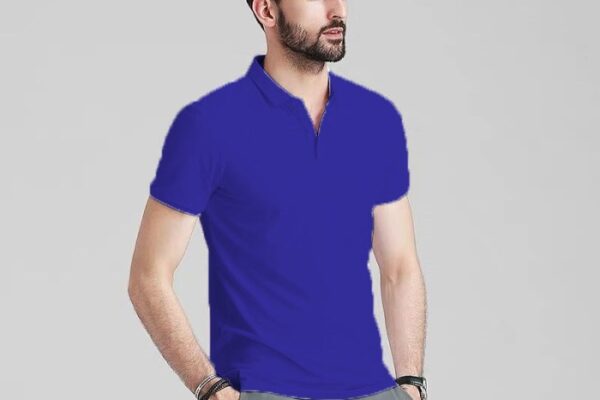 Royal blue dress shirts mens