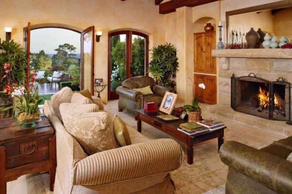 How to decorate a living room tuscan style