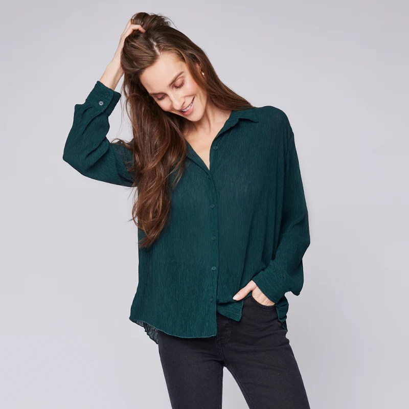 Women's dress button down shirts