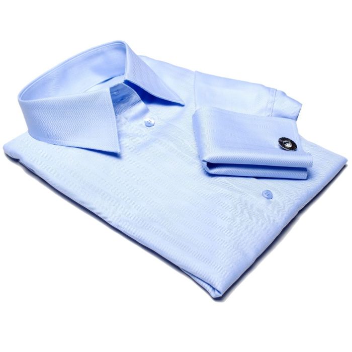 Light blue dress shirt for women