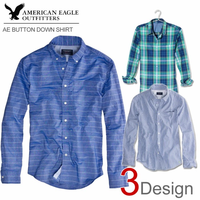 American eagle men's dress shirt