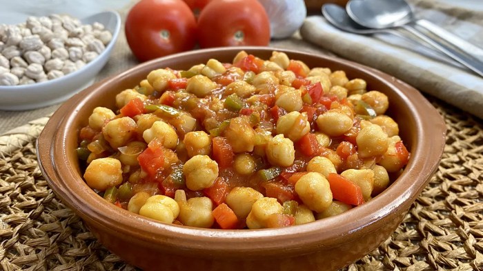 How to cook garbanzo beans spanish style